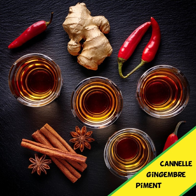 Cannelle - Gingembre - Piment